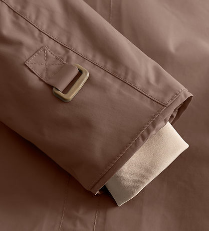 Mini A Ture Winter Coat - MatWally Fleece - Chestnut Brown