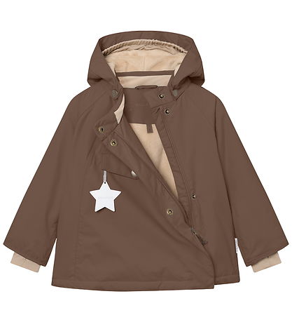 Veste d'Hiver Mini A Ture - MatWang Polaire - Chestnut Brown