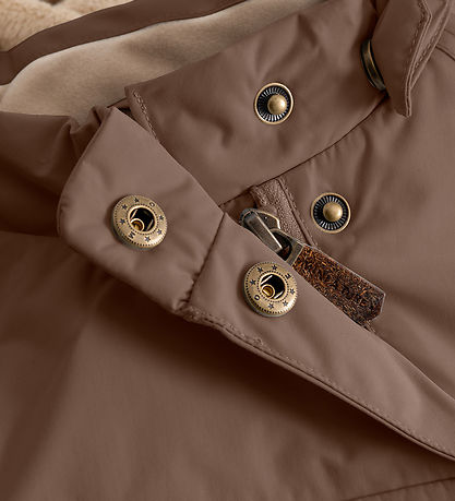 Veste d'Hiver Mini A Ture - MatWang Polaire - Chestnut Brown