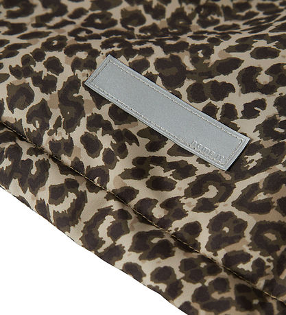 Name It Winter Coat - Noos - NkfMaxi - Travertine/Leo
