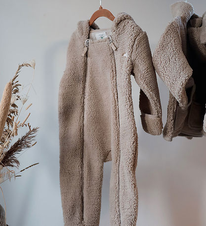 VACVAC Pramsuit - Plush - Iced Coffee