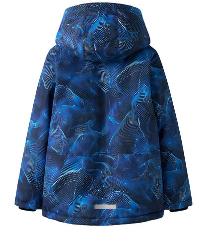Name It Winter Coat - NkmMax - Brilliant Blue/Abstract