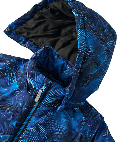 Name It Winter Coat - NkmMax - Brilliant Blue/Abstract
