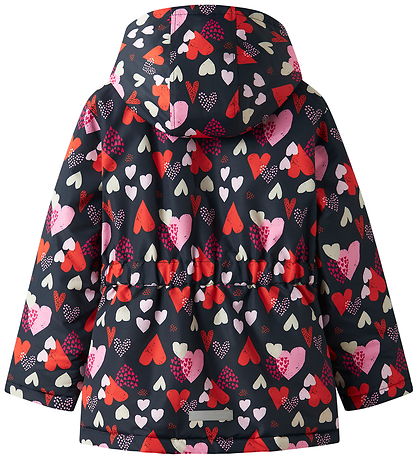 Name It Winter Coat - Noos - NkfMaxi - Dark Sapphire/Heart