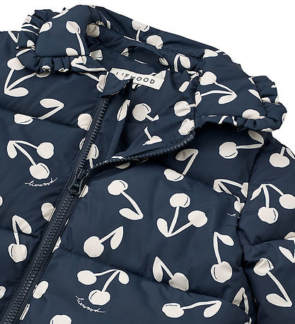 Liewood Down Jacket - Anemone - Cherry Blossom/Classic Navy