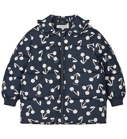 Liewood Down Jacket - Anemone - Cherry Blossom/Classic Navy