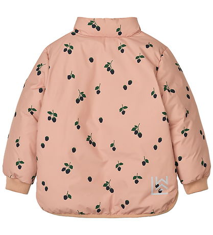 Liewood Down Jacket - Brantley - Berry/Pale Tuscany