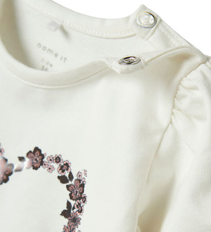 Name It Bodysuit l/s - NbfOasa - Cloud Dancer