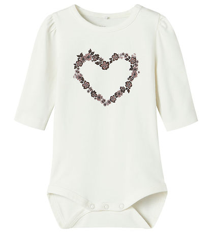 Name It Bodysuit l/s - NbfOasa - Cloud Dancer