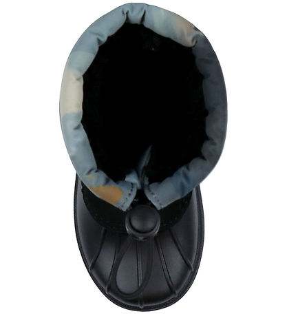 Color Kids Winter Boots - w. Wool - AOP - Stormy Weather
