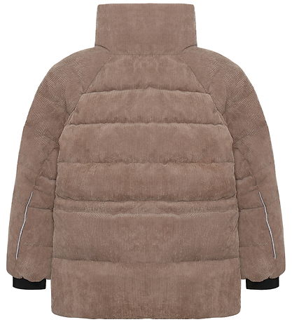 Color Kids Winter Coat - Corduroy - String - Fossil