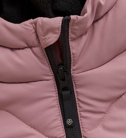 Color Kids Winter Coat - Quilt - Woodrose