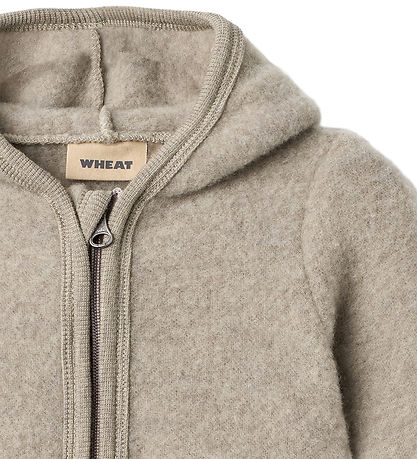 Grenouillère Wheat - Laine - Ata - Khaki mélange