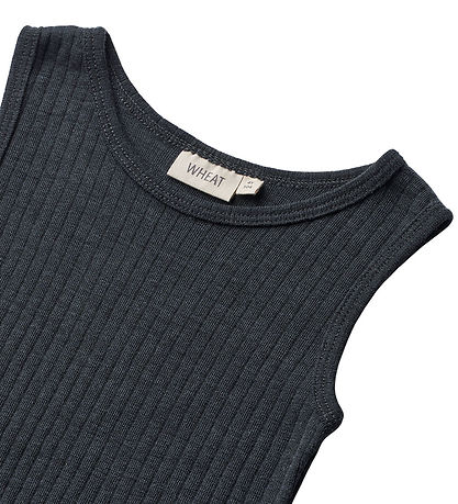 Sous-pull Wheat - Laine/Soie - Iggy - Marine