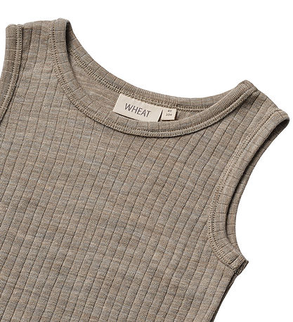 Wheat Aluspaita - Villa/Silkki - Iggy - Khaki melange