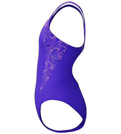 Speedo Swimsuit - HyperBoom SPlice Muscleback - Blue/Purple