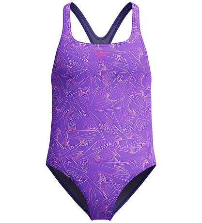 Speedo Badeanzug - HyperBoom Allover Medaillengewinner - Blue/Pu
