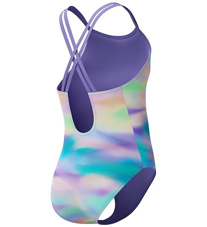 Speedo Badeanzug - Bedruckter Twinstrap - Light Purple