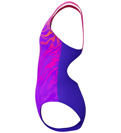 Speedo Swimsuit - Digital Placement Splashback - Blue/Purple