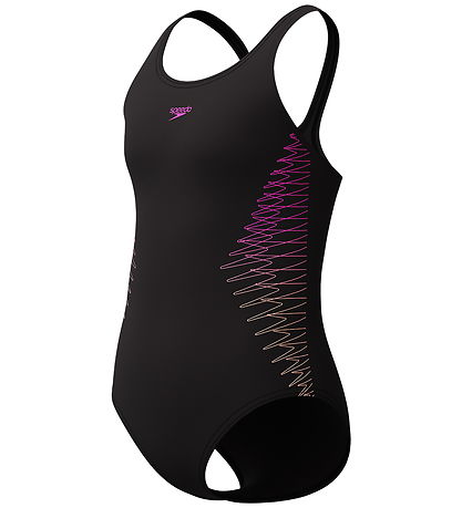Speedo Badeanzug - Placement Muscleback - Orange