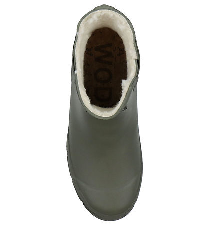 Woden Rubber Boots - Liv Warm Waterproof - Dark Olive
