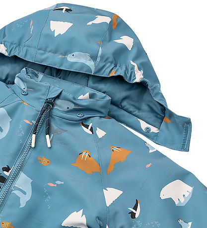 Liewood Snowsuit - Maddy - Arctic Sea/Ocean View