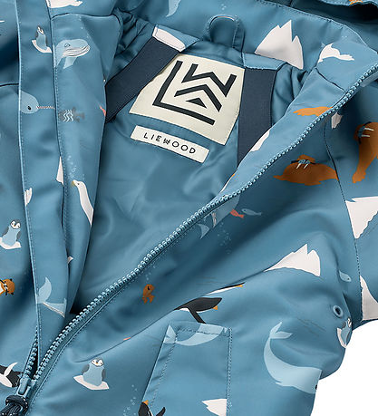 Liewood Snowsuit - Maddy - Arctic Sea/Ocean View