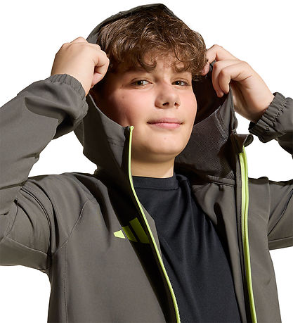 adidas Performance Training jacket - Real C VT J Y - UTIGRE/SEFR