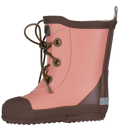 CeLaVi Rubber Boots w. Lining - Wellies - Brick Dust