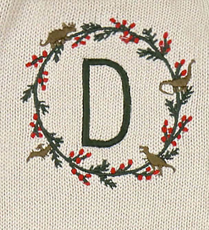 That's Mine Christmas Stocking - Knitted - D - Calle - Dino - Pe
