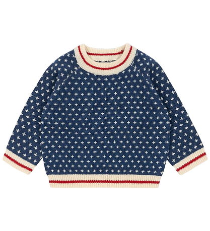 Konges Sløjd Blouse - Wool - Knitted - Billi - Blue