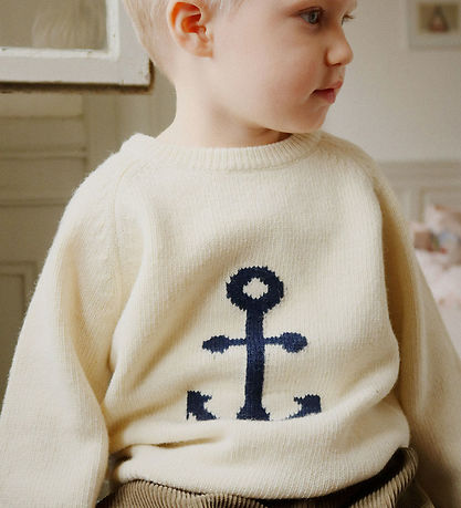 Konges Sløjd Blouse - Wool - Knitted - Anchor - Sailor