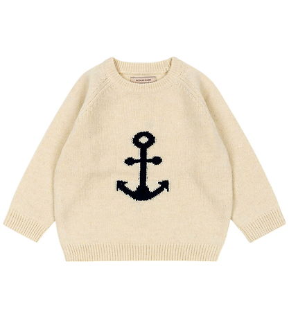 Konges Sløjd Blouse - Wool - Knitted - Anchor - Sailor