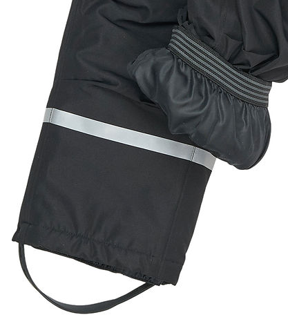 Mikk-Line Ski Pants w. Suspenders - Recycled - Black