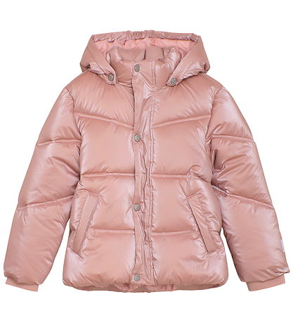 Minymo Winterjas - Gewatteerd - Glanzend - Misty Rose