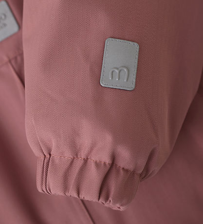 Minymo Snowsuit M/double Zipper - Withered Rose