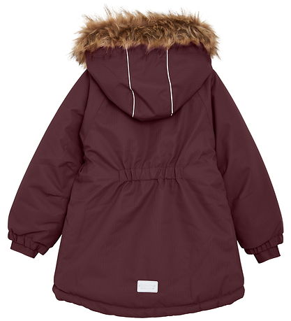 Veste d'Hiver M/Fourrure Minymo - Catawba Grape