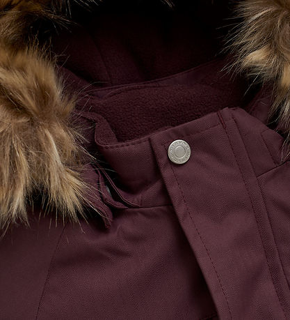 Veste d'Hiver M/Fourrure Minymo - Catawba Grape