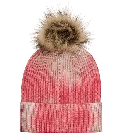 Bonnet Minymo - Fixe Pom Pom - Flétri Rose av. Pompon