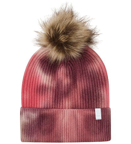 Bonnet Minymo - Fixe Pom Pom - Flétri Rose av. Pompon