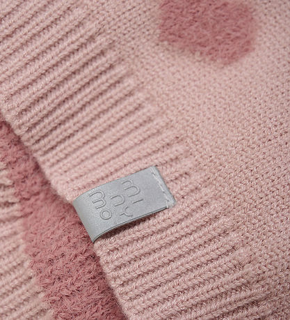 Minymo Beanie - w. Soft Teddy - Misty Rose