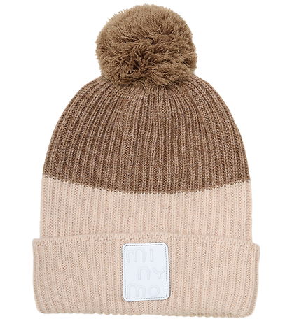 Minymo Beanie - Caribou w. Pom-Pom