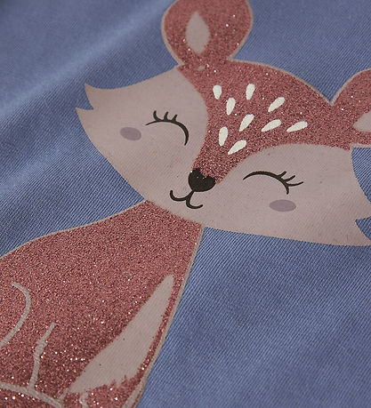 Name It Blouse - NmfVeen - Blue Ice/Foxy
