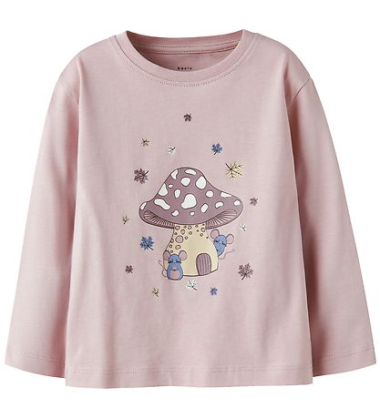 Name It Blouse - NmfVeen - Burnished Lilac/Mushroom