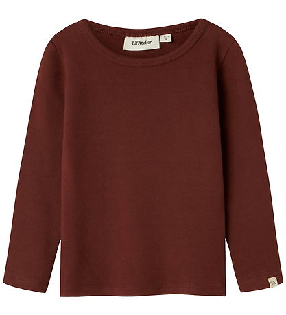 Lil' Atelier Blouse - Slim - NmfThora - Hot Chocolate