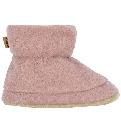 Melton Slippers - Wool - Fawn