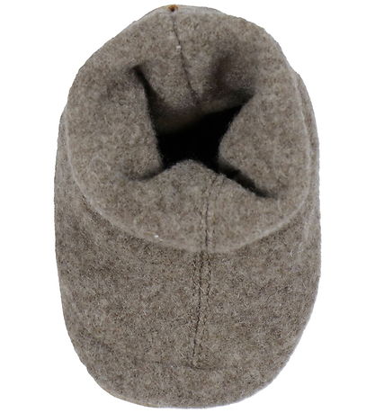 Melton Slippers - Wool - Denver Melange