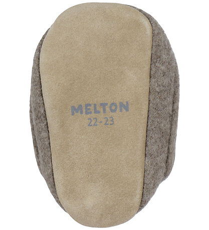 Melton Slippers - Wool - Denver Melange