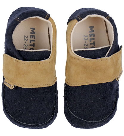 Melton Slippers - Marine