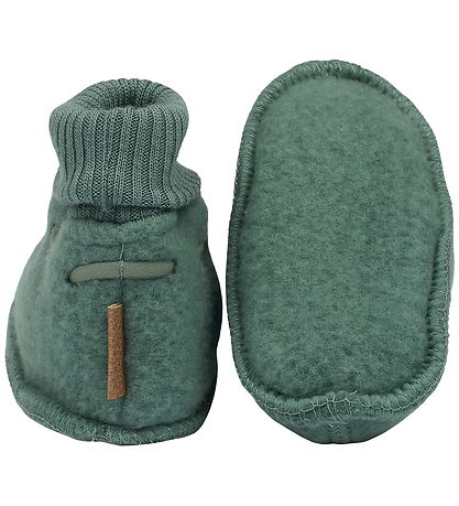 Mikk-Line Booties - Wool - Conditioner Green